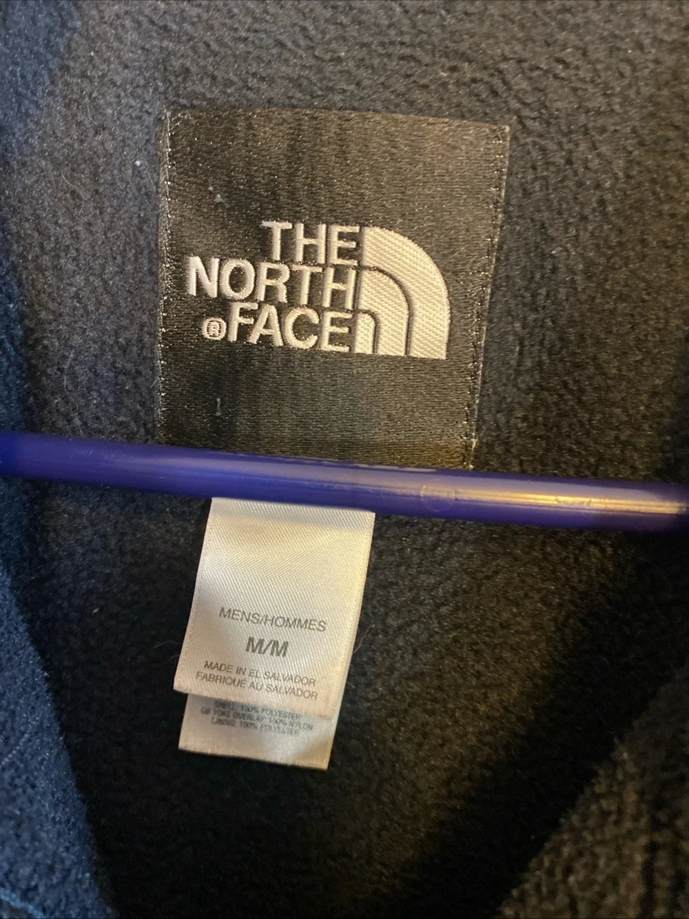 VTG The North Face Mens M Black  Denali Polartec Fleece‎ Jacket Full Zip Y2K